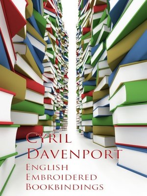 cover image of English Embroidered Bookbindings
